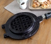 탈렌트쿡 금상첨화 국산와플팬 양면팬 크로플 샌드위치팬 핫플레이트 가스레인지용 : OPTICAL MANIA