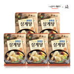 차오름푸드 보양식 삼계탕 1kg 5개 : 사먹고해먹고