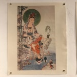 수월관음도 (최가영 작가) 디지털판화 : 비움갤러리