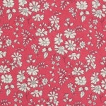 [1/ 4]  영국 리버티 원단 오가닉 카펠 퓨시아 : PTITECHIPIE