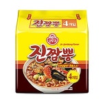 오뚜기 진짬뽕 멀티(4입) x 1팩 / 진한 불맛 짬뽕소스 짬뽕라면 : 마시자닷컴