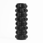 바디밸런스 지압 마사지 폼롤러 32cm 홈트 스트레칭 블랙 핑크 : 영스캣