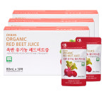 옥반식품 유기농 레드비트즙 80ml 90포 : 옥반식품