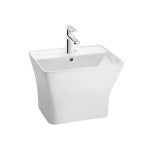 아메리칸스탠다드 플랫 내츄럴S C135600L 반다리 일체형 세면기 비누대 : 감자바스