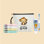 방수 이름 어린이집 유치원 파우치 식판 여벌옷 수건 기저귀 약 어린이집 준비물 : 우주인키즈