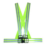 신호수 안전조끼 / 형광색(XL-천) / 안전 작업 반사 야광 : 완성세이프티