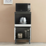 시크 정수기 에어프라이어 전기밥솥다이 밥통장 전자렌지 수납장 선반 미니 낮은 렌지대 : 바로방가구