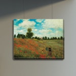 [그림닷컴] Wild Poppies, Near Argenteuil, 클로드 모네 캔버스액자 : 그림닷컴