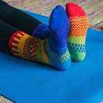 솔메이트 삭스 -  Rainbow Crew Socks : 다이아몬드그램