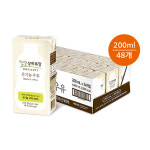 소화가 잘되는 우유 돌 아기 멸균 저지방우유 상하목장 유기농 매일우유 125ml 24개 : 내몸백서