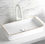 JL600 골드라인 도기볼세면기 탑볼세면기 : 조은바스