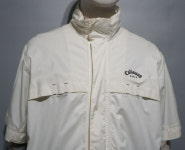 M6453 - 캘로웨이 남성110사이즈 화이트 5부 바람막이 / 유닛구제 : 유닛구제