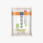 면사랑 잔치국수 중면 3kg 4개 비빔국수 : THE 식구