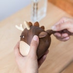 고급원목 인테리어소품  오르골 거문고를 훔쳐먹은 용실 우드 아이디어 선물 크리스마스 선물-570019 : 블랙프리