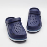 말랑한 크록스 크럭스 샌들 크록스로퍼 클록스 키높이 성인 쿠션좋은샌들 말랑말랑 네이비 : 원투데이