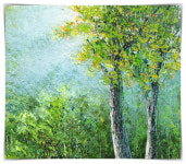 유화 - 여름 숲으로 가는길 : artpam
