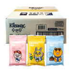 크리넥스 카카오프렌즈 수앤수 휴대용 물티슈 10매, 72개 : 주식회사 올바른 -올핏