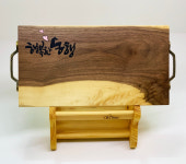 원목 월넛 캄포 플레이팅 도마 DIY kit : 씨앤트리주식회사