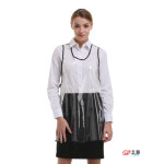 요들 칼라백메쉬앞치마 YA-032 미용가운 네일가운 블랙 : 다주자뷰티