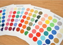 퍼스널컬러 4시즌 보드 (A4사이즈) : 매력스타일연구소