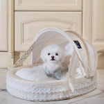 펫티 레이스 캐노피 베드/강아지하우스/강아지침대 : 구펫