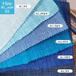 [쿠리연구소] 색상39종 전통모시 원단 판매15cm 규방공예 가리개천 조각보 셀프돌상 : 쿠리연구소