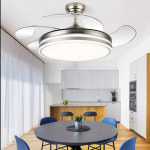 샹들리에 상드리에 실링팬 천장선풍기 동초황은형 팬램프 거실식당 침실가용 심플 모던 LED 팬 : 더스퀘어마켓