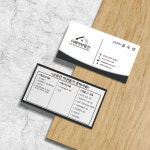 c-35 부동산명함 공인중개사 기업 회사 명함제작 스노우(무코팅)500매 : 디에이모아