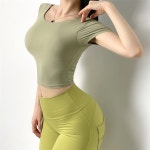 코르셋 브라탑 요가탑 필라테스복 상의 헬스복 백 브이넥 더블엑스 B96 : 머슬앤뷰티