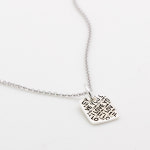 순은 925 실버 러브바 은목걸이 : 주보스