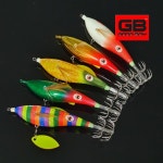 GB 타코마루 블레이드 에기 베이직 축광 왕발 문어 왕바늘 문어에기 색동 금비 수박 : 거제낚시할인마트