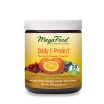 (메가푸드) 데일리 비타민C 무설탕 파우더 블루베리 크랜베리 통오렌지 30회분 (MegaFood Daily C-Protect) : 캐나다 비타민 영양제 직구