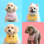 메세지 케이프 넥카라 간식금지 노터치 강아지 고양이 애견 악세서리 대형견 소형 턱받이 : 모모스페이스