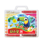 아모스 파스넷 크레파스 36색 고급 크레용 : 드림써플라이