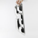 스텐 식판 성인용 다이어트 한쿡스 사각 4찬 식판 군대 식판 급식판 배식판 : 한국주방몰