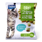 테비 고양이 시리얼 연어60g : 마스코타