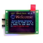 W126 직렬 UART I2C SPI TFT LCD 160x128 디스플레이 : Kitnara