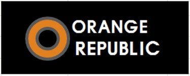 여름 쿨 NEW 큐브 클러치 : 오렌지 리퍼블릭