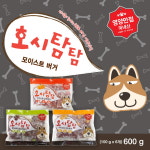 국내산 강아지 애견 호시탐탐 모이스트 치즈 오리 양고기 버거 소분 포장 100g 6p : 굿즈포펫