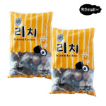 신정푸드 냉동 리치 1kg x 2개 : 희주몰