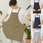 방수앞치마 공방 카페 식당 초경량 발수코팅 에이프런 4color : 돈워리샵