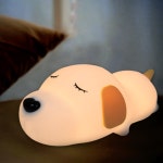 골든 퍼피 무드등 강아지 LED 취침등 아이방 소품 수면 수유등 : 바우네트웍