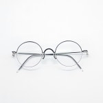 [Markus T] 마르쿠스티 / D2 076 NAVY /  초경량 티타늄 와이어테 / 스탠다드안경원 : 스탠다드 안경원