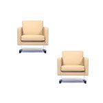 HID12 사무용 인조가죽소파 사무실 응접실 1인 중역용쇼파 : 모던오피스