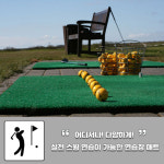 나이스그린 골프 연습장 타석매트 스윙 러프 연습용 : 나이스그린