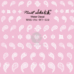 (nailsketch) 네일스케치 워터데칼 스티커 WNS-PA-WT-519 : 네일토탈