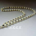 천연 옥 목걸이 펜던트 원석 건강 효도 선물 홈쇼핑 여성 불상 행운 화전옥 염주옥 윤기 비즈 화전옥기 남자 가방 우편띠 증명서 : 맛있는쑥캔디