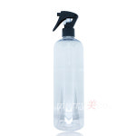 미니건 용기 검정캡 스프레이 공병 500ml 투명 : 메리미코
