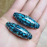 천연 옥 목걸이 펜던트 원석 건강 효도 선물 프리미엄 홈쇼핑 여성 925 은천연원광산송석구안천주륵자공예미인송석녹송돌길통 39 : 맛있는쑥캔디