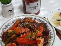 [업소용 대용량 3kg ] 만능양념장 볶음밥 제육볶음 닭갈비 순대볶음 쭈꾸미볶음 낙지볶음 쭈꾸미양념 쭈꾸미볶음양념 양념장 : 쭈꾸미잡스
